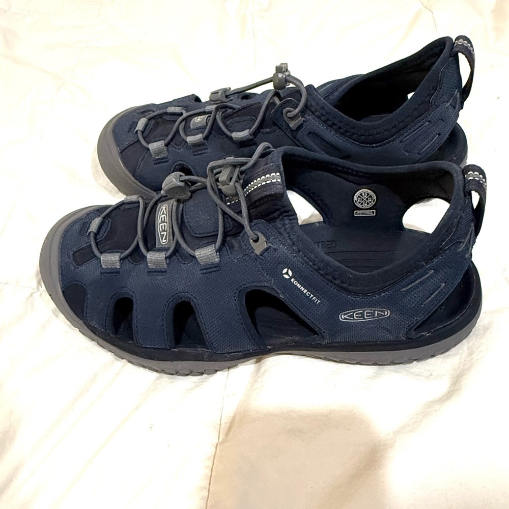 Men’s Keen Konnectfit Navy Slingback Sport Sandals - Picture 3 of 5